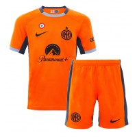 Inter Milan Fotballklær Tredjedraktsett Barn 2023-24 Kortermet (+ korte bukser)